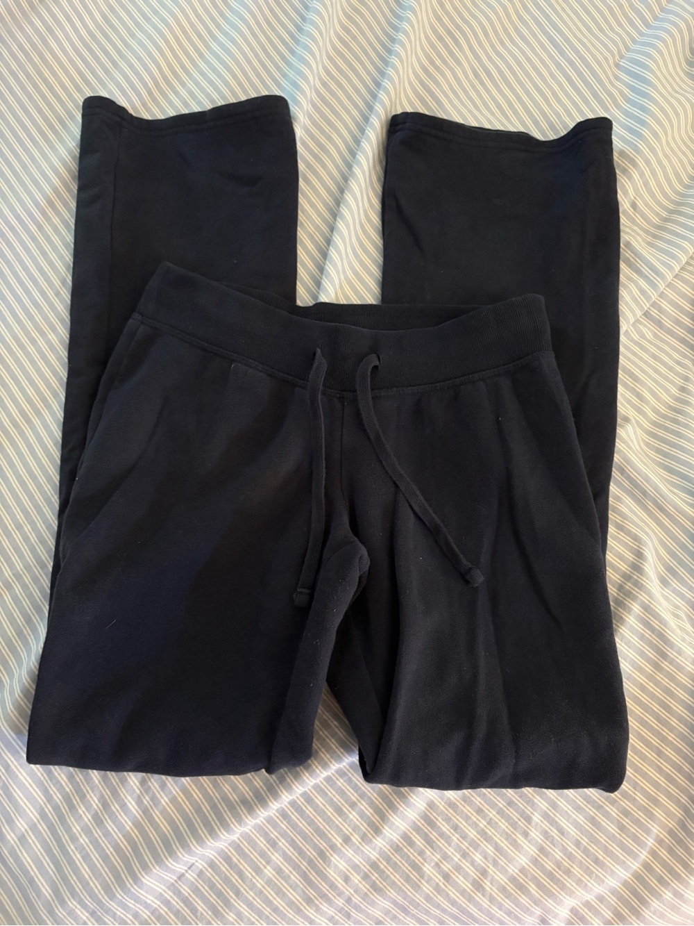 Hollister Black Drawstring Track Joggers